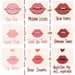 Lip Liner Shades for Various Skin Tones