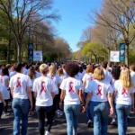 Lung Cancer Awareness Event Participants