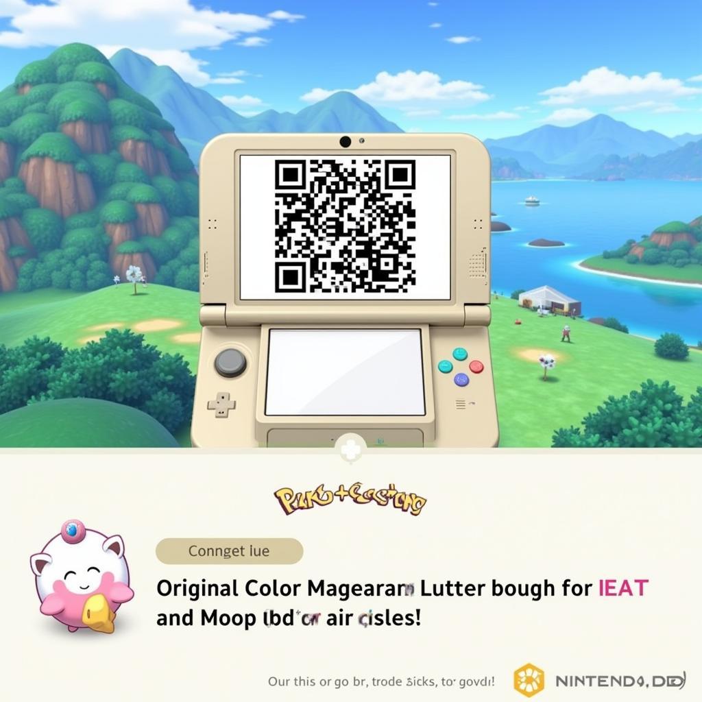 Magearna QR Code Distribution in Pokemon Sun and Moon