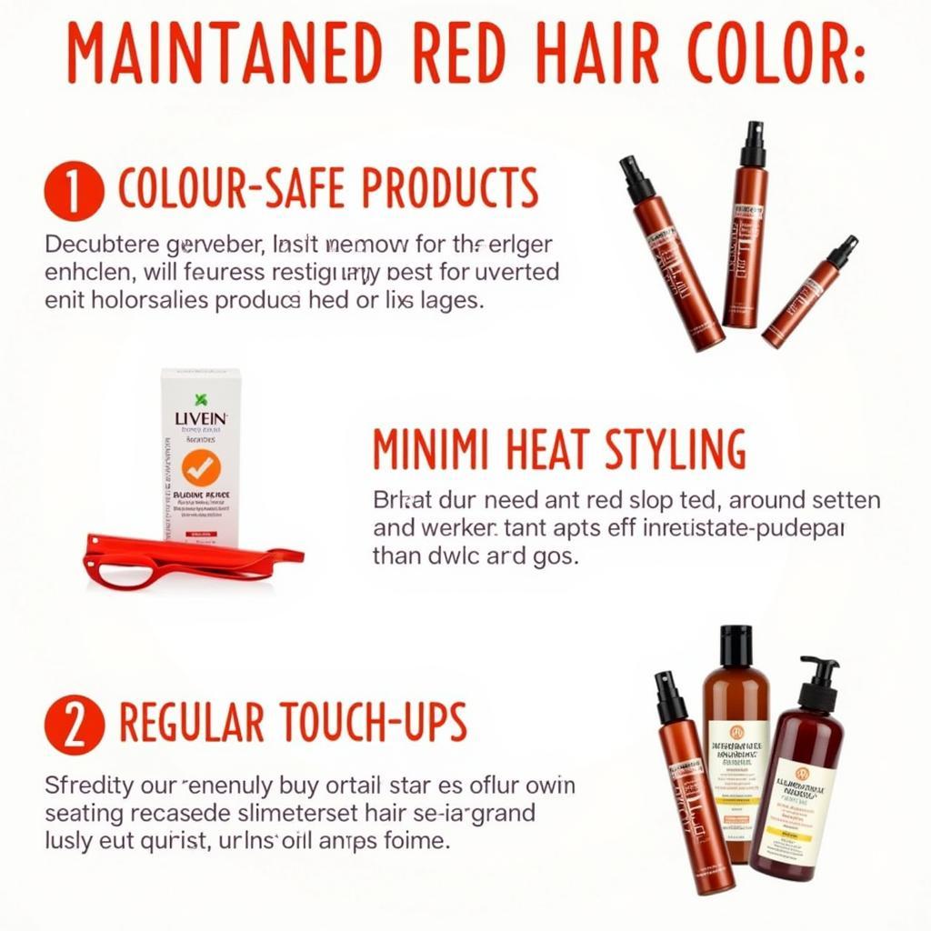 Tips for Maintaining Vibrant Red Hair