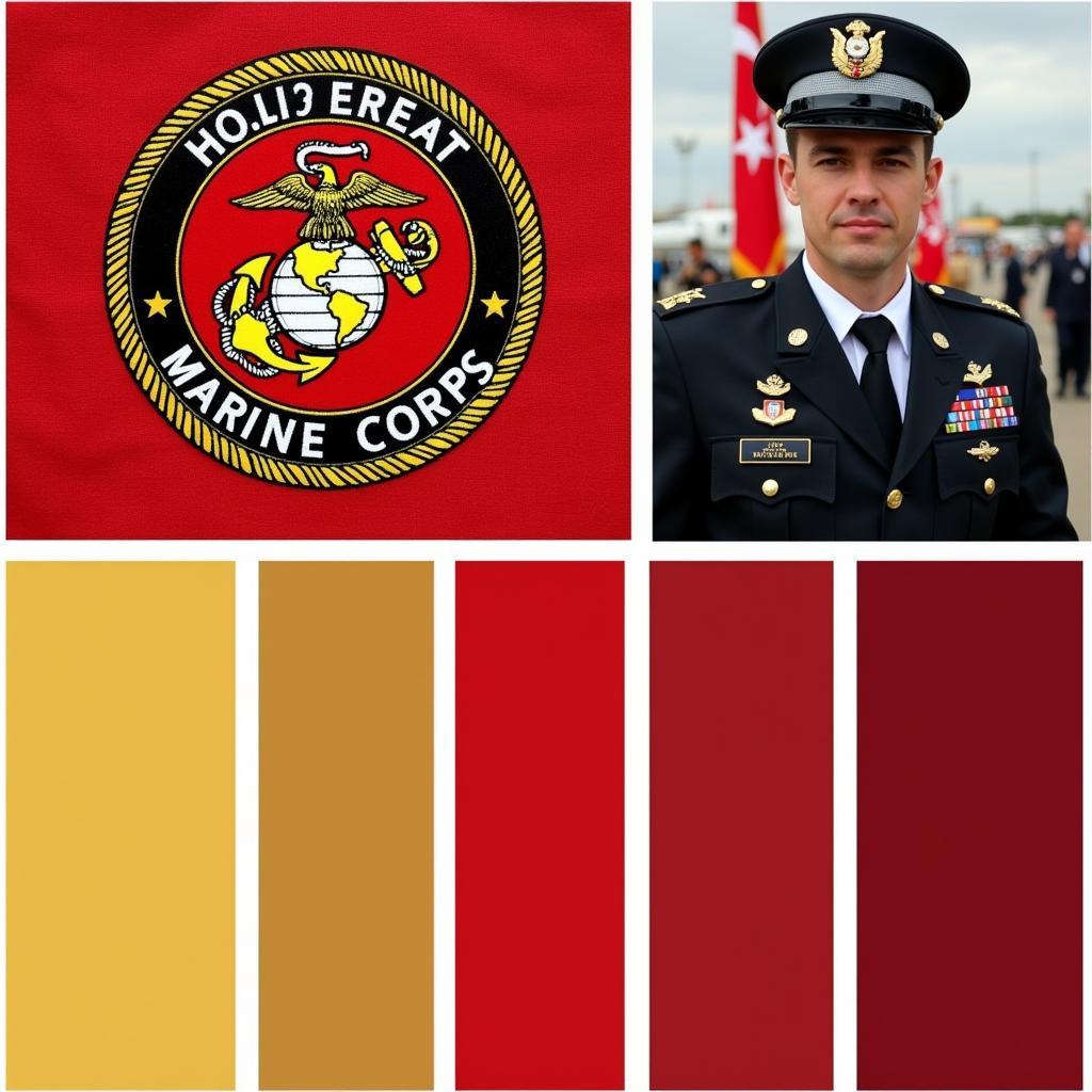 Marine Corps Colors: Scarlet and Gold