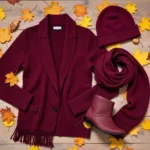 Maroon in Fall Fashion