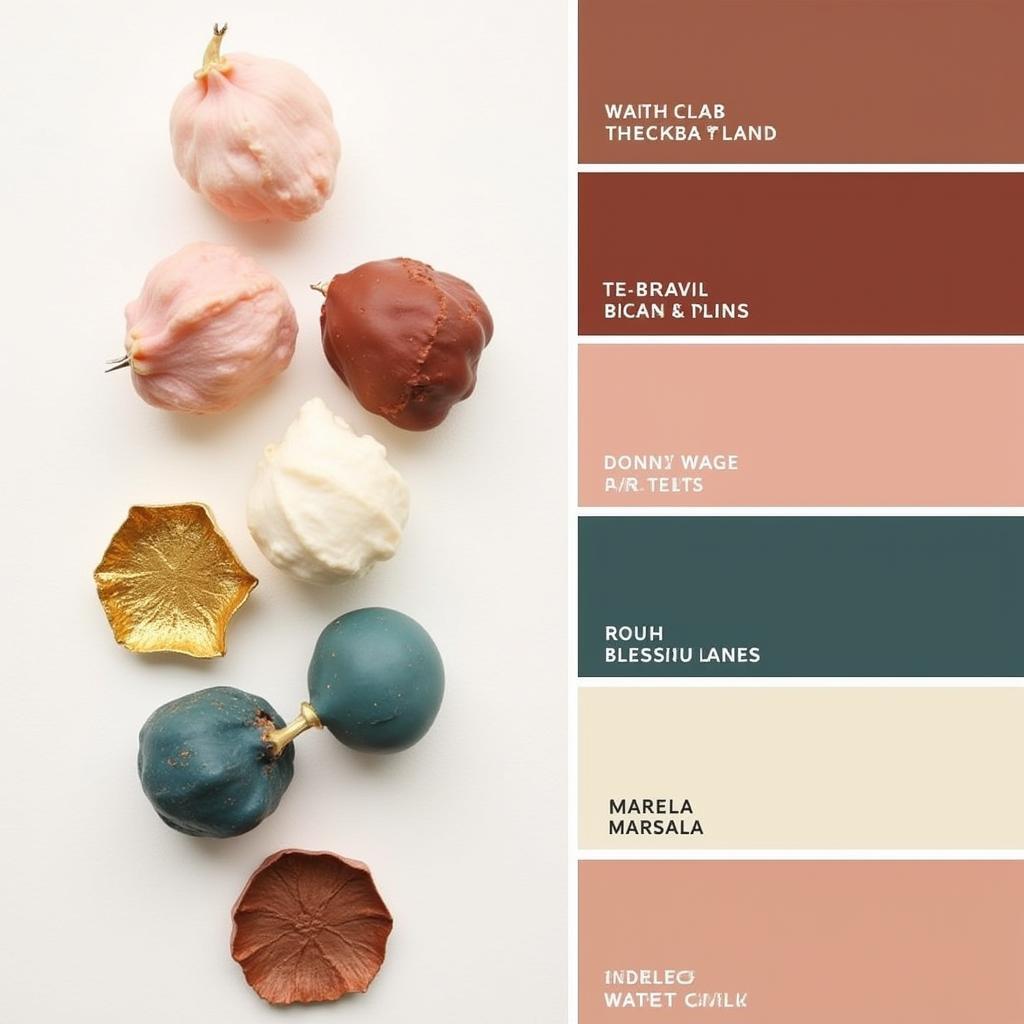 Marsala Color Palette Exploration