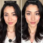 Matching eyebrow pencil shades to different black hair undertones