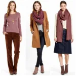 Mauve Fall Fashion Inspiration