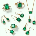 May Emerald Green Jewelry: Rings, Necklaces, and Earrings