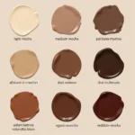 Mocha Color Palette Variations