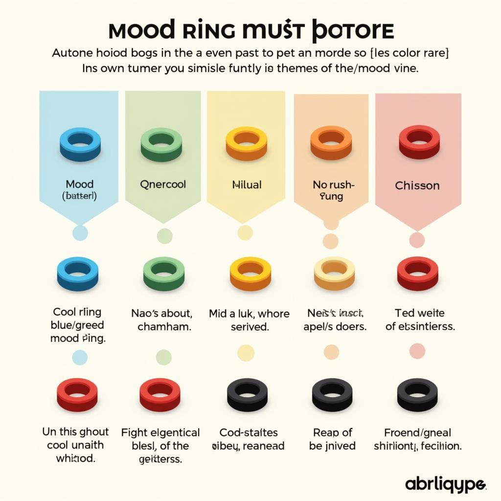 Mood Ring Color Chart Explained