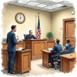 Colorado Courtroom during a Motions Hearing