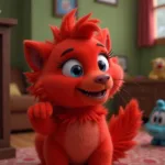 Muffin's Red Fur in Bluey