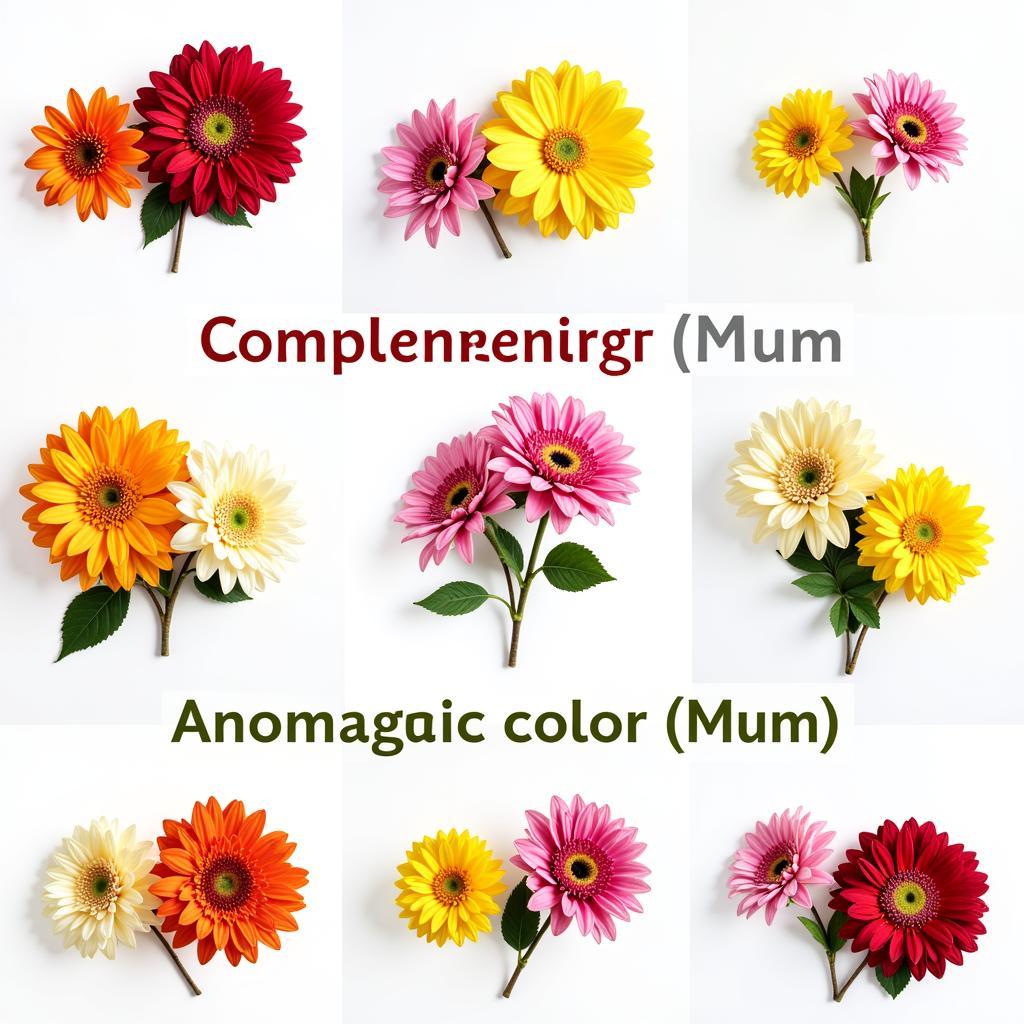 Mum Color Combinations