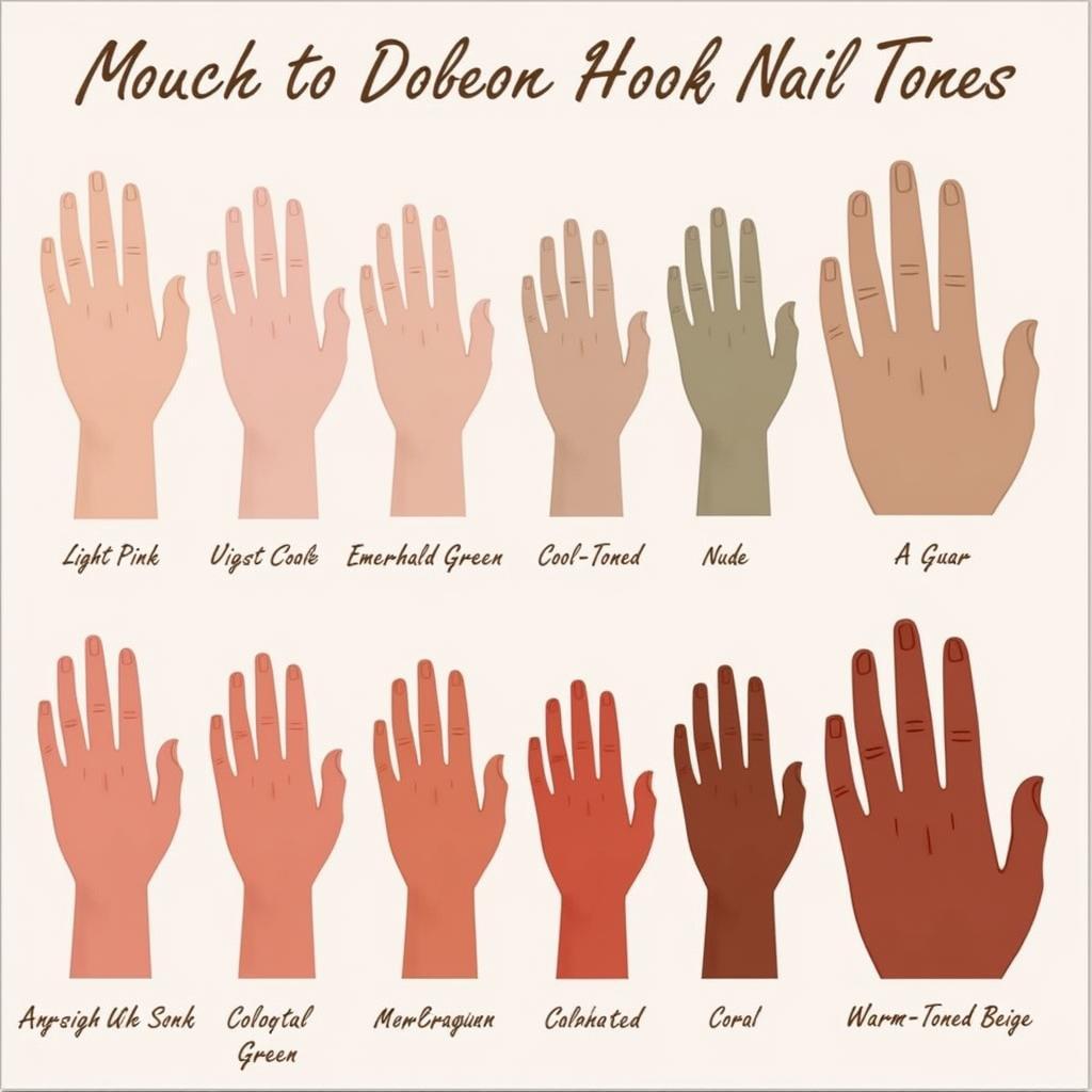 Nail Polish for Different Skin Tones