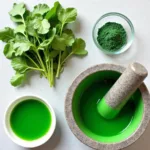 Natural Green Food Coloring