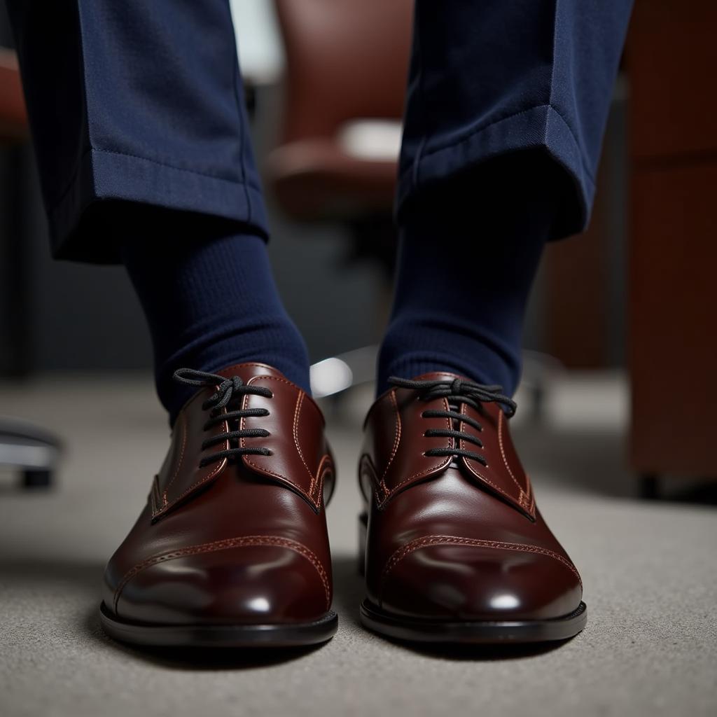 Navy Socks with Brown Shoes: A Classic Pairing