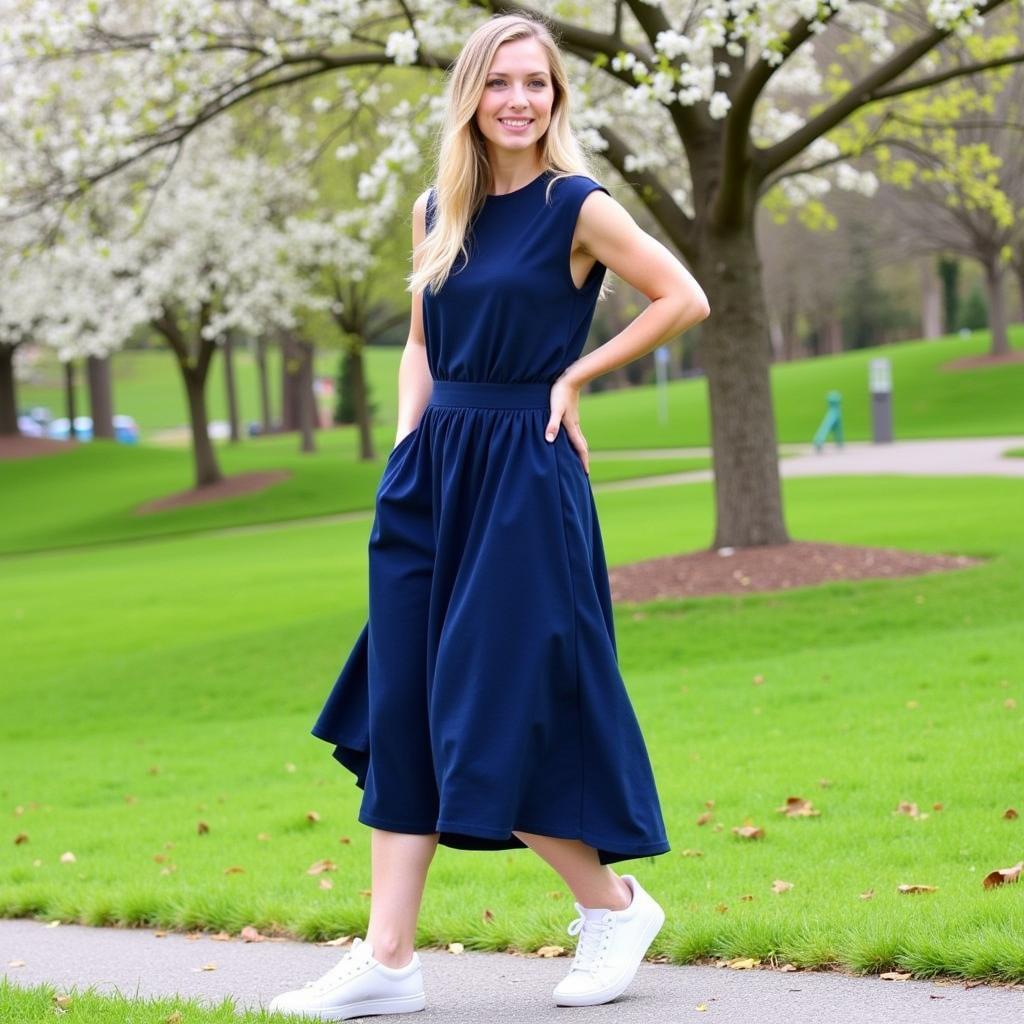 Navy Spring Outfit Inspiration