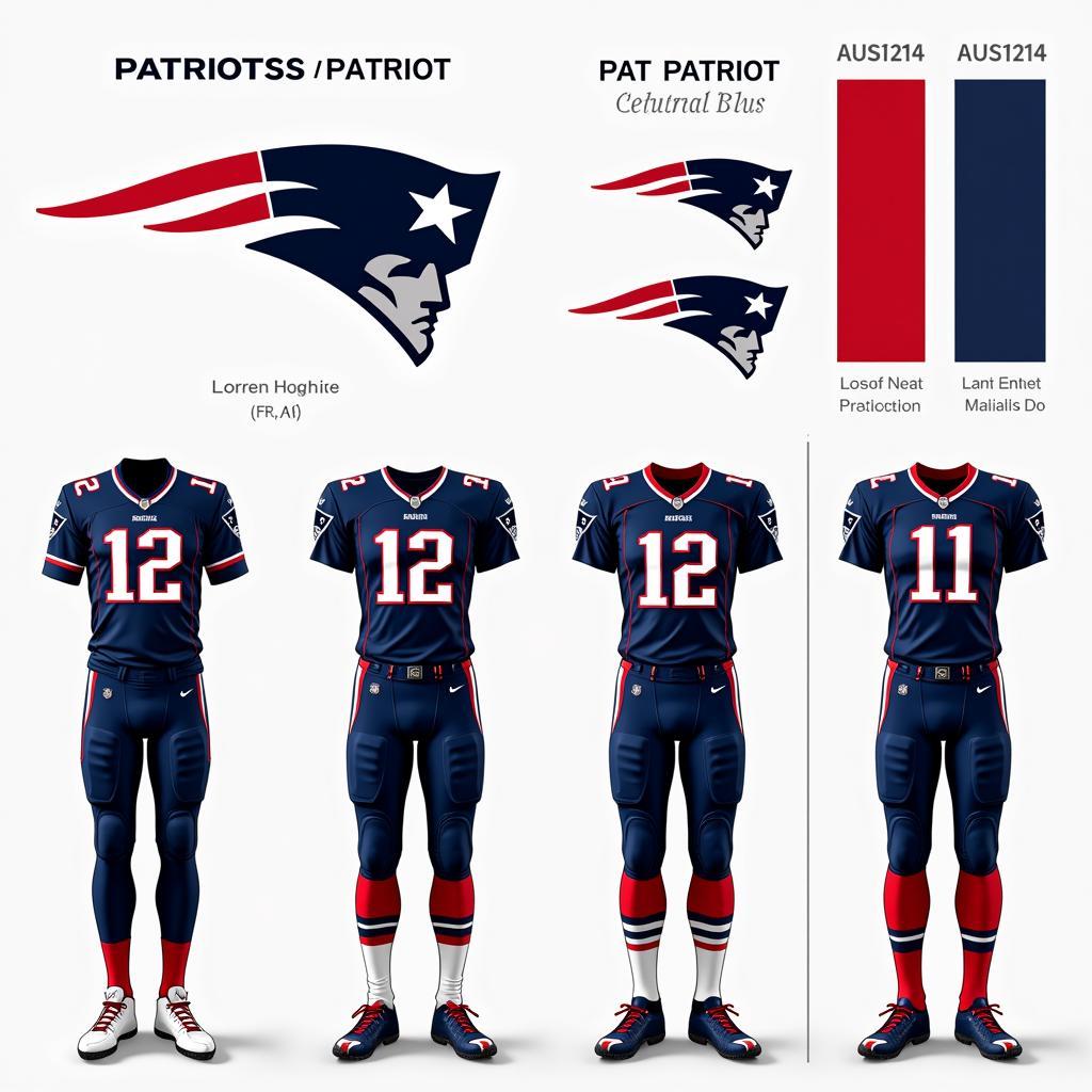 New England Patriots Color Evolution Through the Years