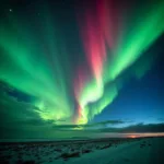 Northern Lights displaying a spectrum of colors