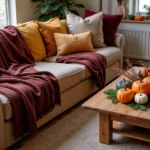 November home decor ideas incorporating warm hues and natural elements.