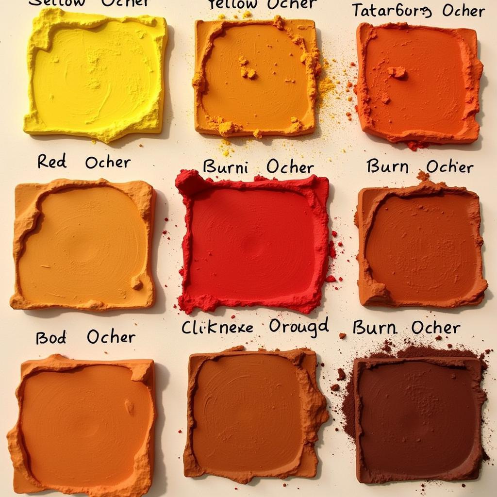 Various Shades of Ocher