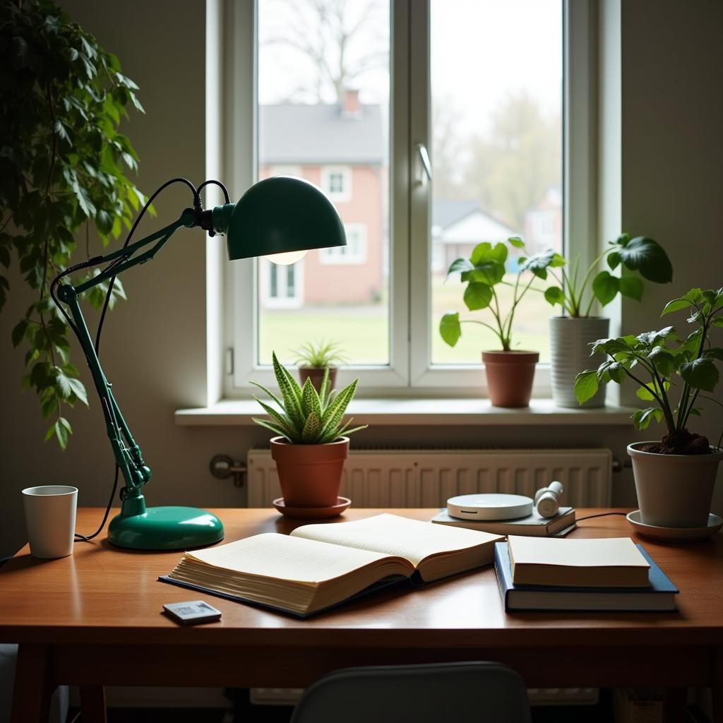 Optimal Study Environment Setup with Ideal Lighting