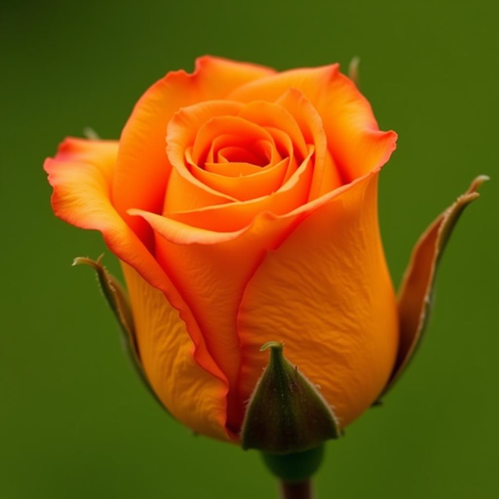 Orange Roses Expressing Enthusiasm