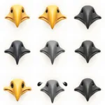 Owl Beak Color Variations Across Different Species