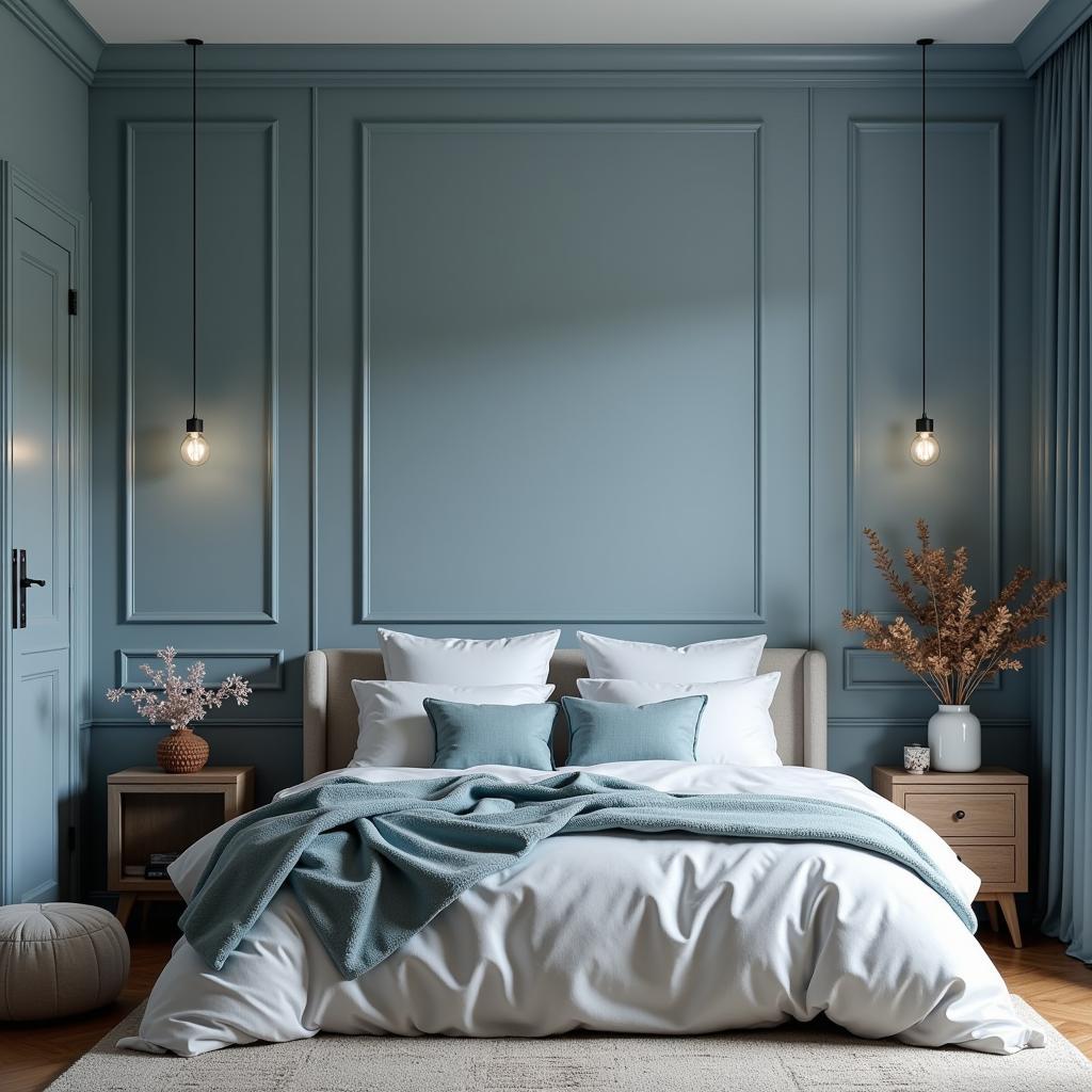 Oxford Blue Bedroom Decor