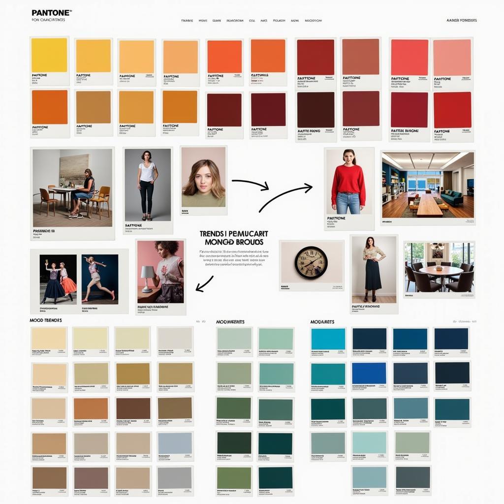 Pantone Color Swatches and Trends