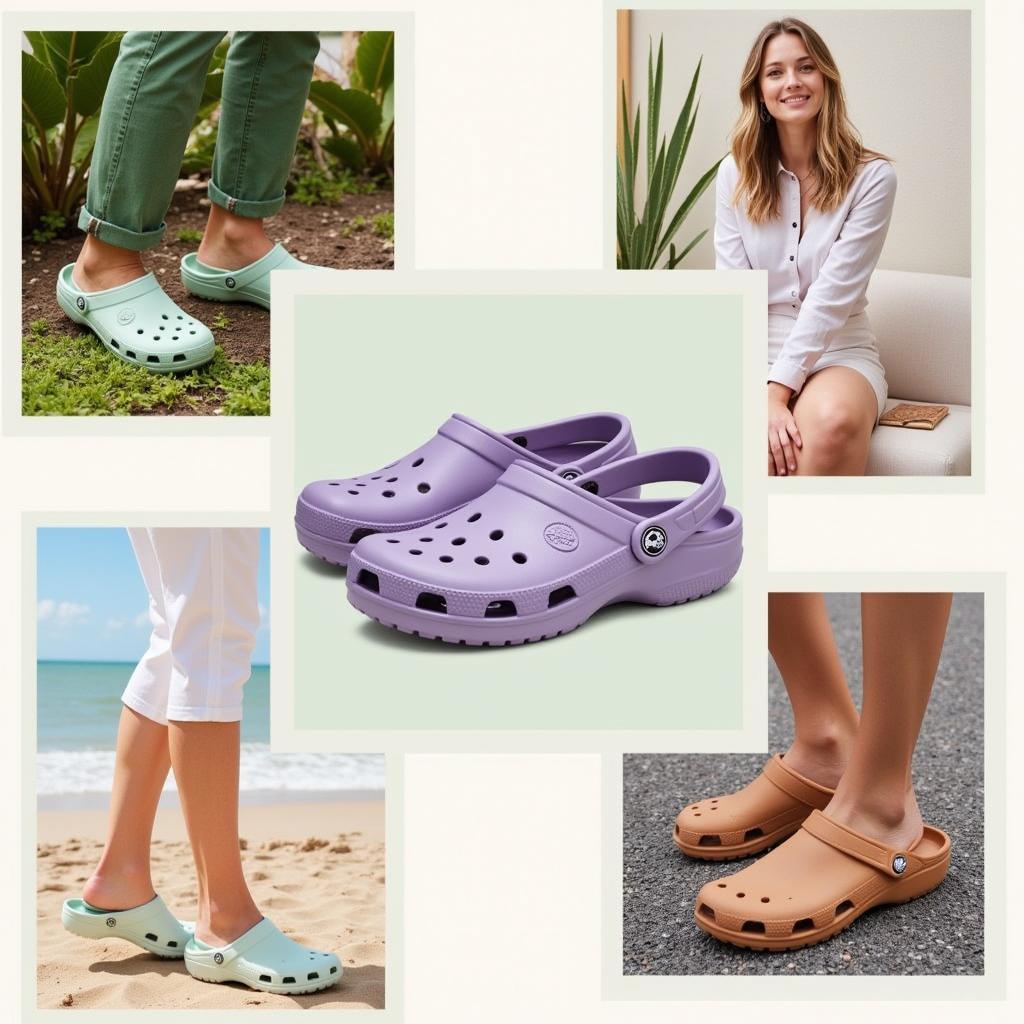 Pastel and Earthy Colored Crocs: A Guide to Soft and Natural Hues