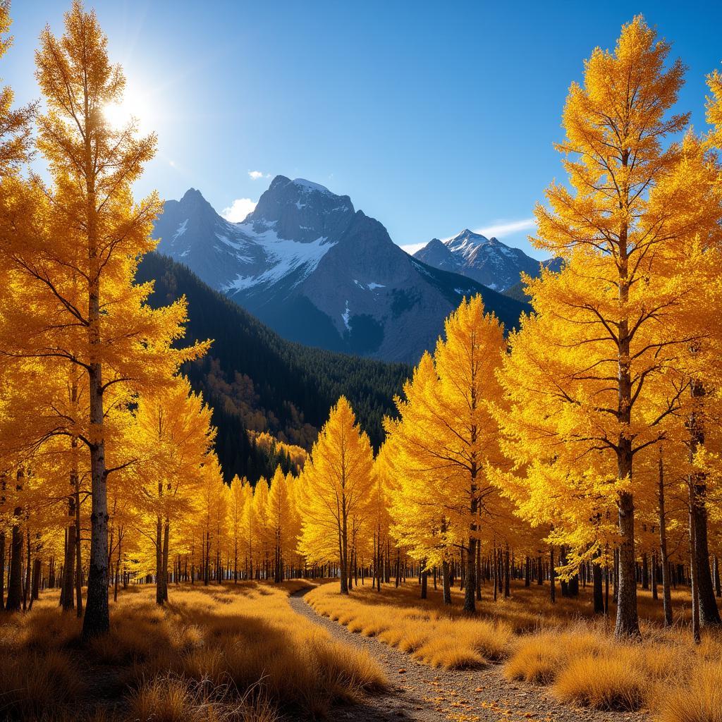 Peak Fall Colors in Rocky Mountain National Park