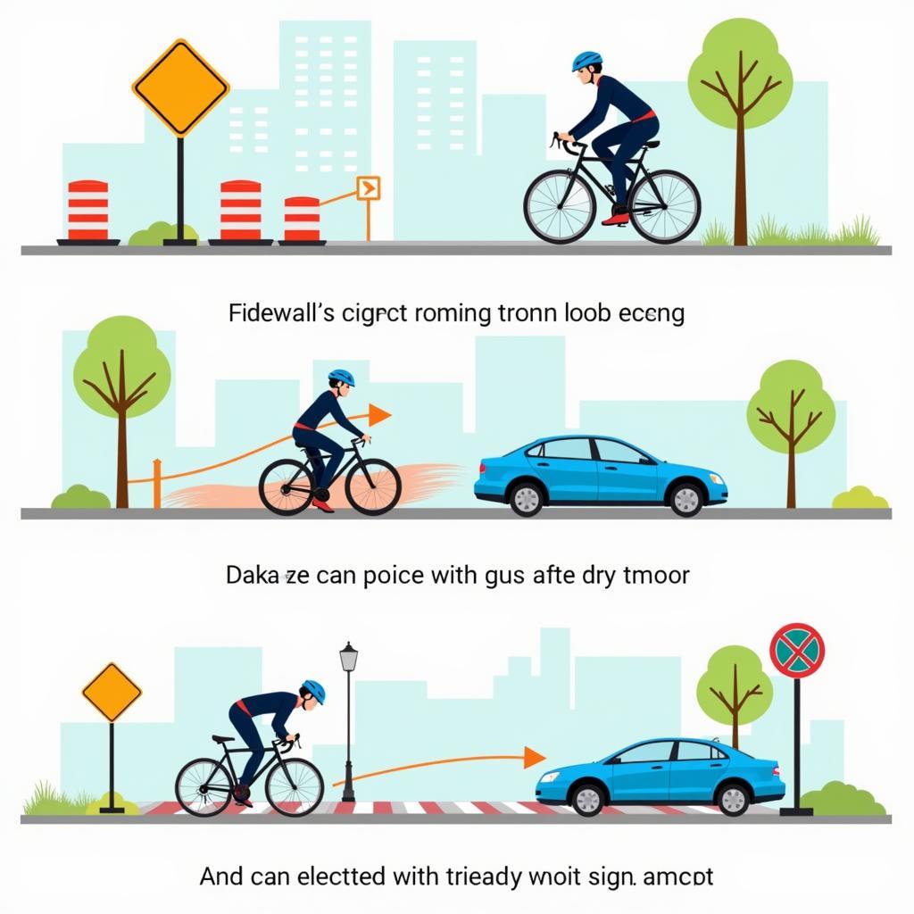 Permitted Sidewalk Cycling Scenarios