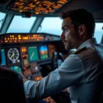 Pilot with color blindness facing cockpit challenges