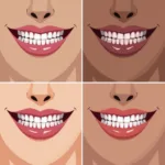 Pink Braces on Different Skin Tones