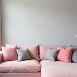 Pink and Gray Living Room Color Palette