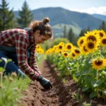 Planting Sunflowers in Colorado during Spring