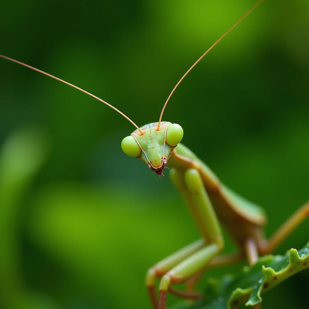 Praying Mantis Camouflage and Color Adaptation