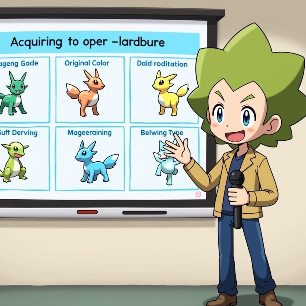 Professor Willow Oak, Pokemon Expert, Discussing Magearna Acquisition