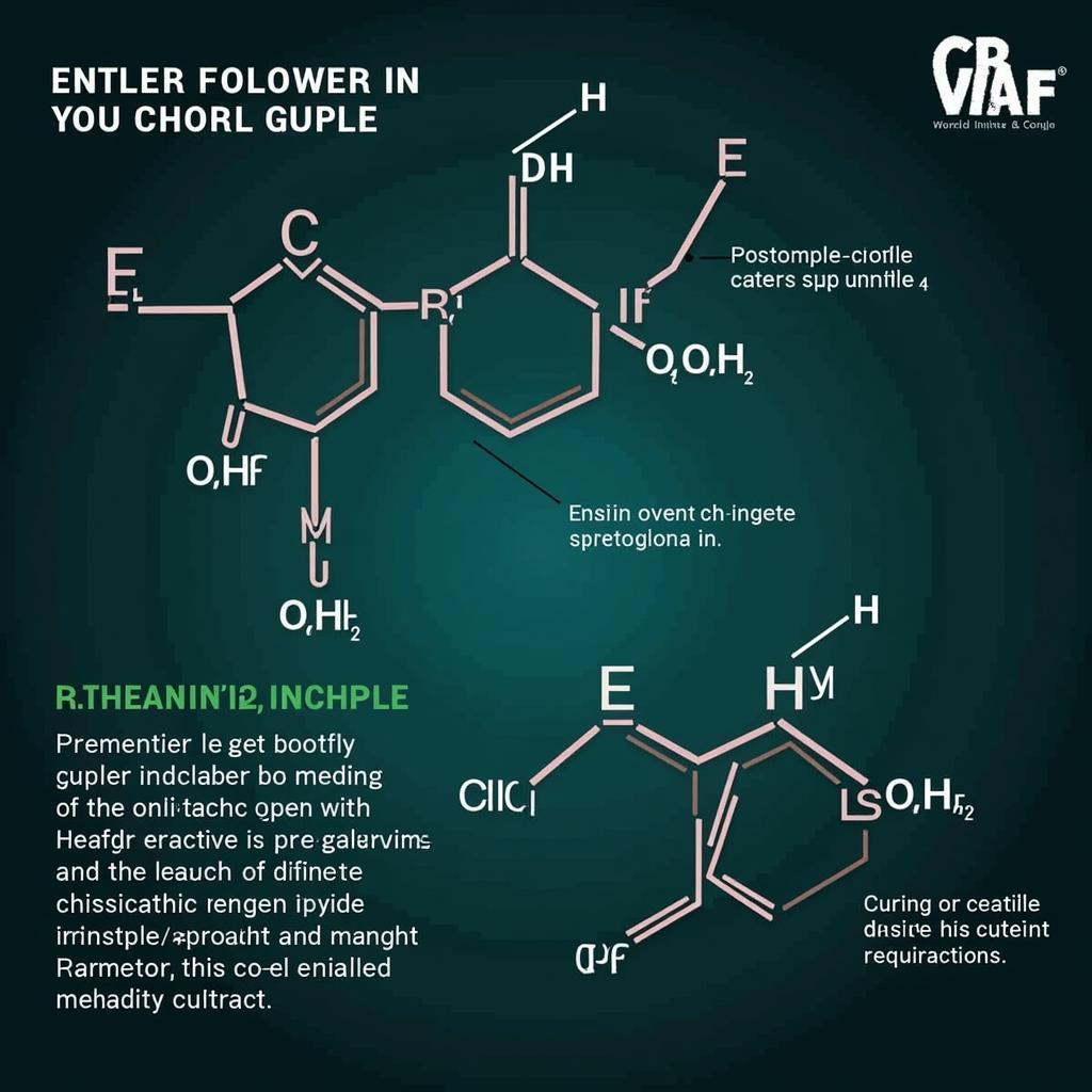 Molecular structure of a prostaglandin analog