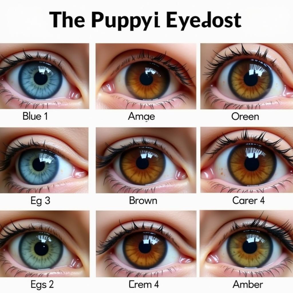 Puppy Eye Color Development Stages