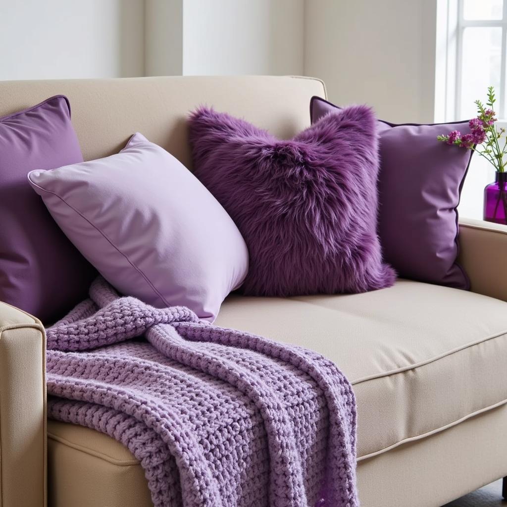 Purple Accent Decor Ideas