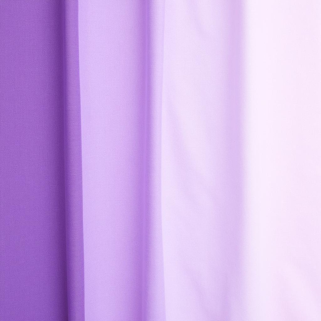 Purple Fabric Fading Over Time