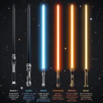 Rare Lightsaber Colors and Their Significance