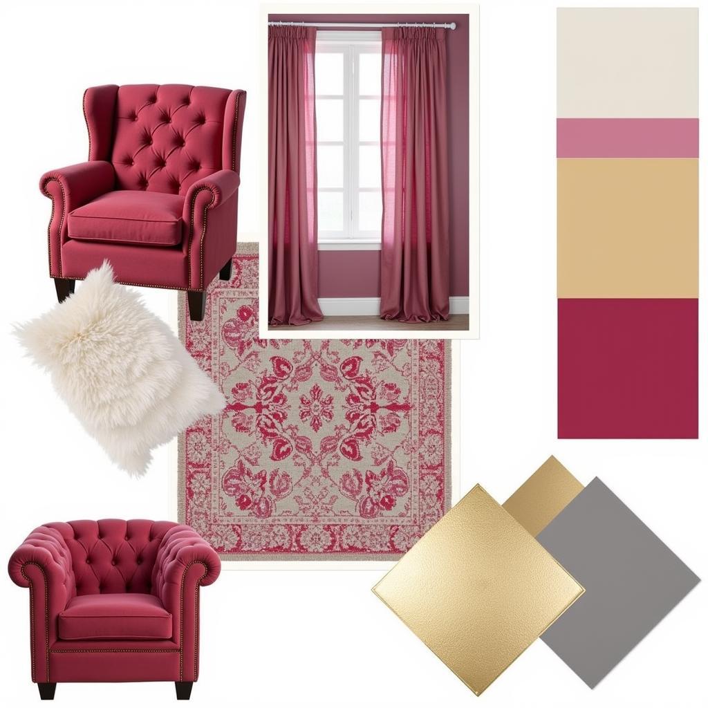 Raspberry in Interior Design