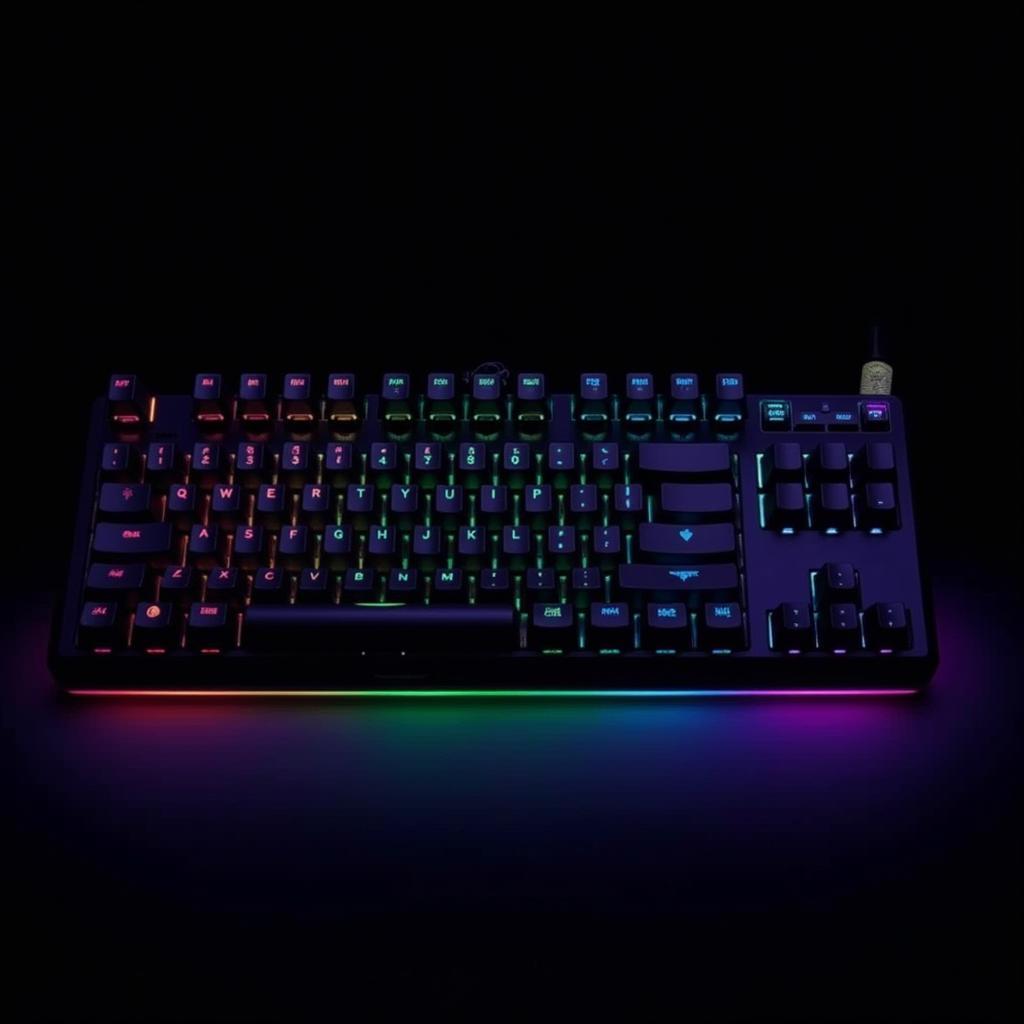 Razer Huntsman Mini with Customizable RGB Lighting