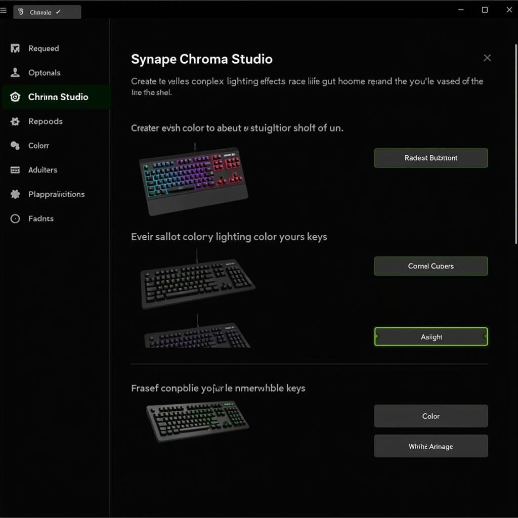 Customizing Razer Keyboard with Synapse