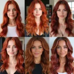 Different Shades of Red Hair and Their Attractiveness