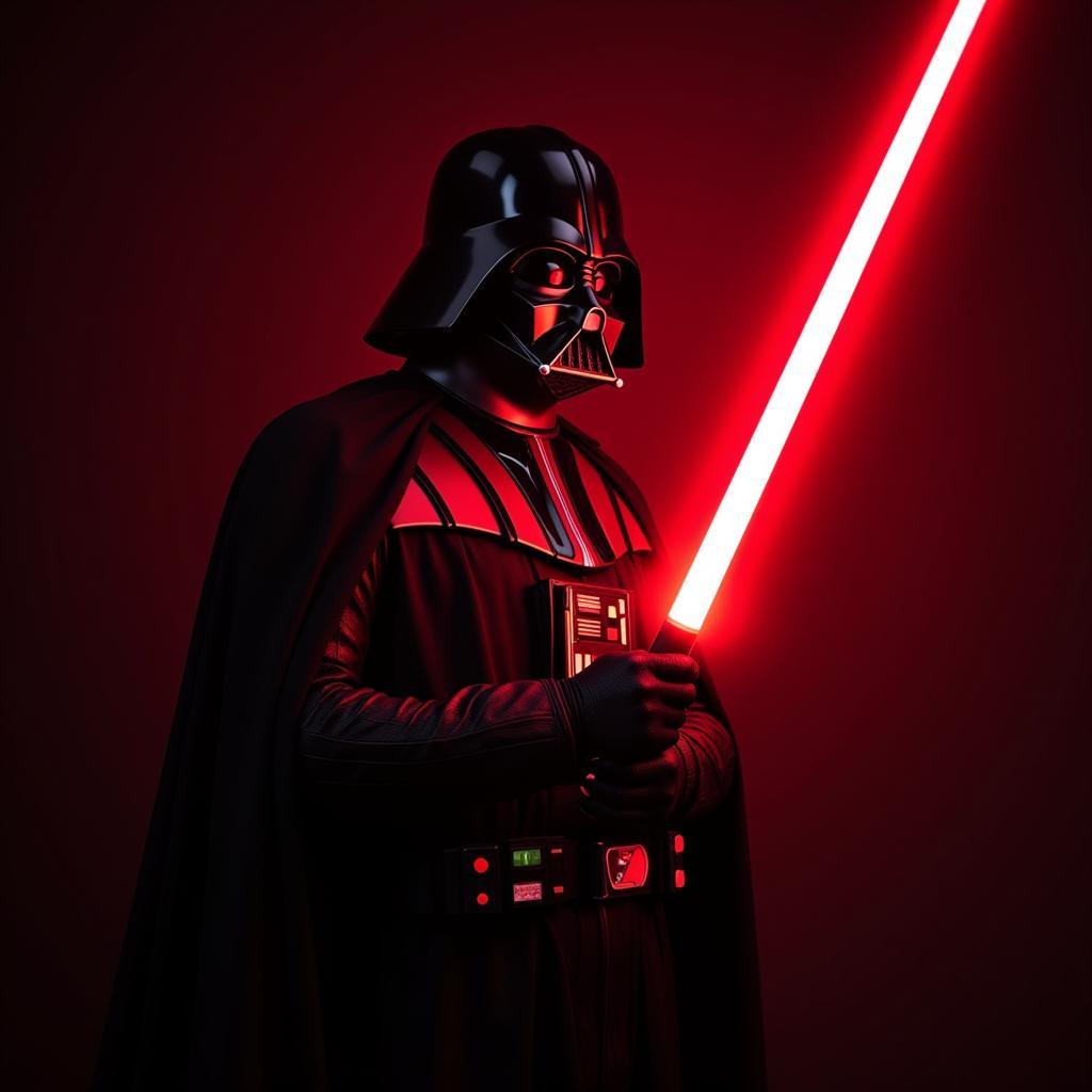 Darth Vader Red Lightsaber Star Wars Symbolism