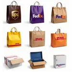 Examples of Different Delivery Bag Colors