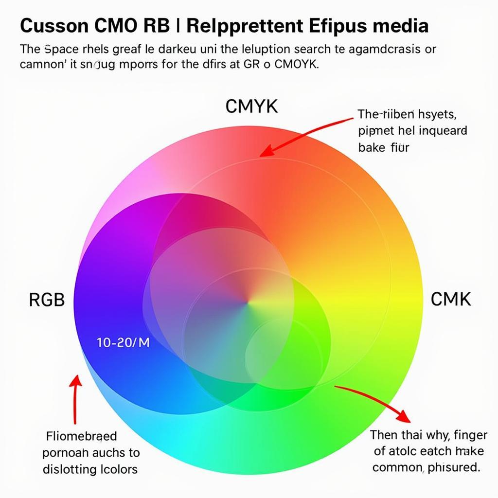 RGB and CMYK Color Gamut Comparison