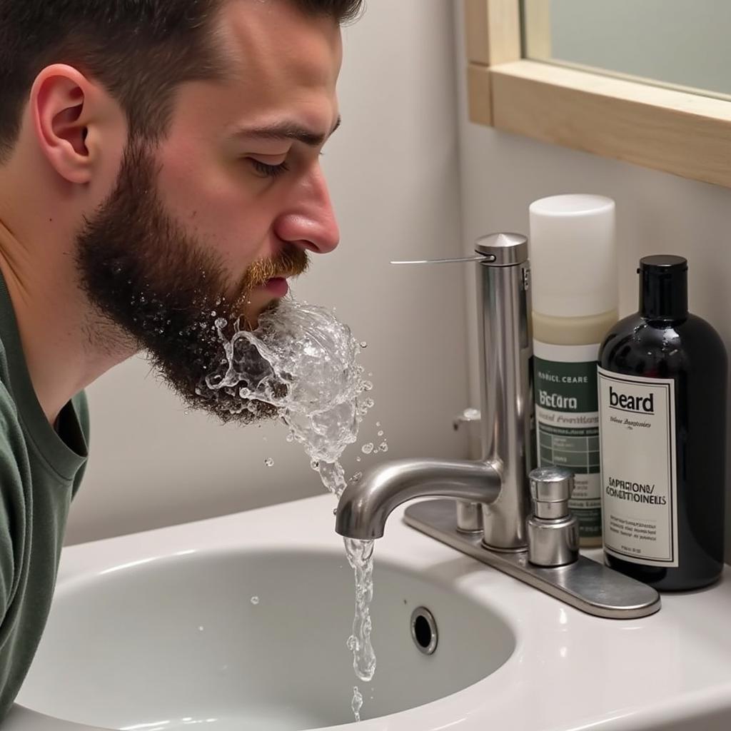 Rinsing and Aftercare for Beard Dye